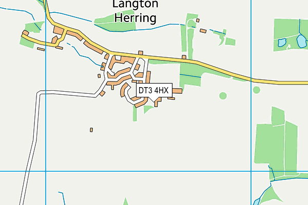 DT3 4HX map - OS VectorMap District (Ordnance Survey) DT3 4HX map - OS VectorMap District (Ordnance Survey)