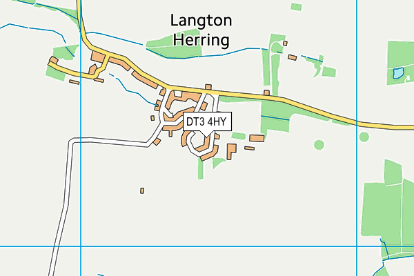 DT3 4HY map - OS VectorMap District (Ordnance Survey) DT3 4HY map - OS VectorMap District (Ordnance Survey)