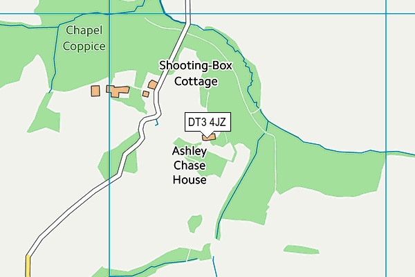 DT3 4JZ map - OS VectorMap District (Ordnance Survey) DT3 4JZ map - OS VectorMap District (Ordnance Survey)