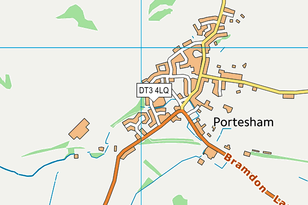 DT3 4LQ map - OS VectorMap District (Ordnance Survey) DT3 4LQ map - OS VectorMap District (Ordnance Survey)