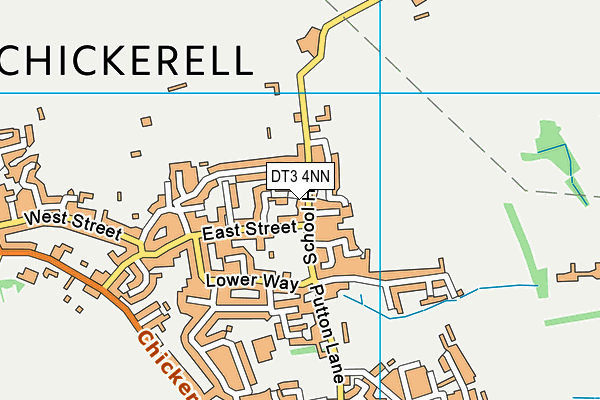 DT3 4NN map - OS VectorMap District (Ordnance Survey) DT3 4NN map - OS VectorMap District (Ordnance Survey)