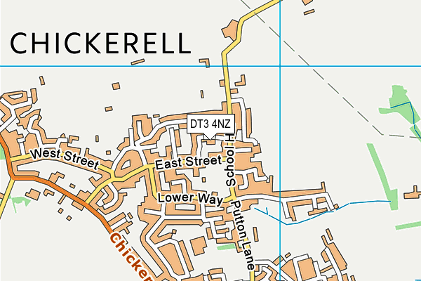 DT3 4NZ map - OS VectorMap District (Ordnance Survey) DT3 4NZ map - OS VectorMap District (Ordnance Survey)