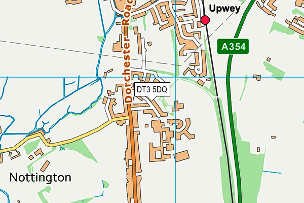 DT3 5DQ map - OS VectorMap District (Ordnance Survey) DT3 5DQ map - OS VectorMap District (Ordnance Survey)