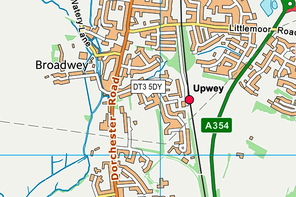 DT3 5DY map - OS VectorMap District (Ordnance Survey) DT3 5DY map - OS VectorMap District (Ordnance Survey)