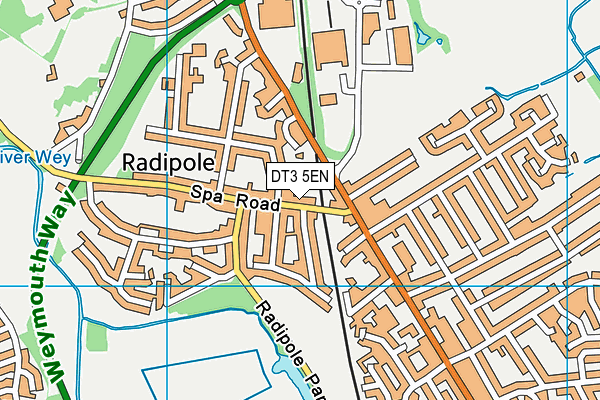 DT3 5EN map - OS VectorMap District (Ordnance Survey) DT3 5EN map - OS VectorMap District (Ordnance Survey)