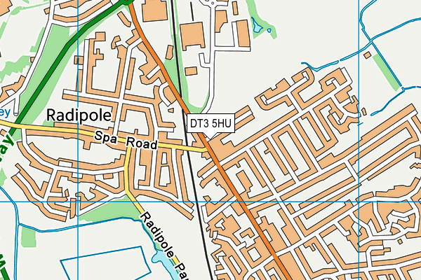 DT3 5HU map - OS VectorMap District (Ordnance Survey) DT3 5HU map - OS VectorMap District (Ordnance Survey)