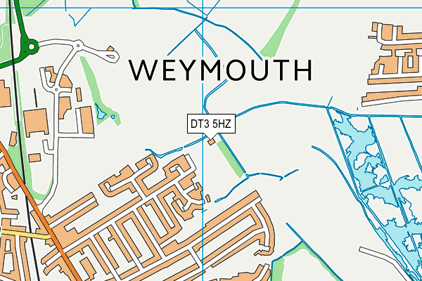 DT3 5HZ map - OS VectorMap District (Ordnance Survey) DT3 5HZ map - OS VectorMap District (Ordnance Survey)