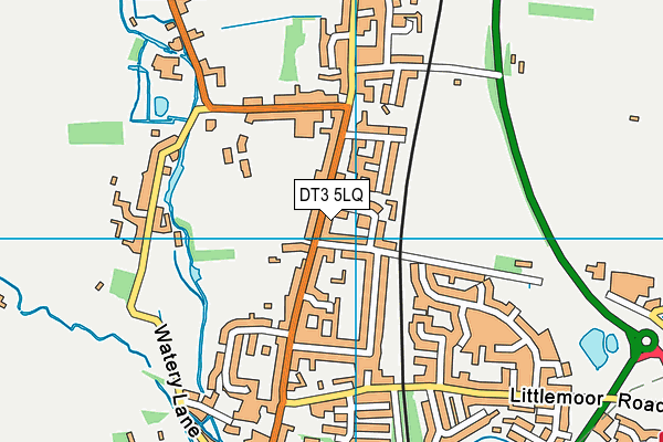 DT3 5LQ map - OS VectorMap District (Ordnance Survey) DT3 5LQ map - OS VectorMap District (Ordnance Survey)