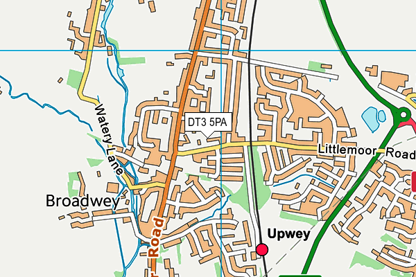 DT3 5PA map - OS VectorMap District (Ordnance Survey) DT3 5PA map - OS VectorMap District (Ordnance Survey)