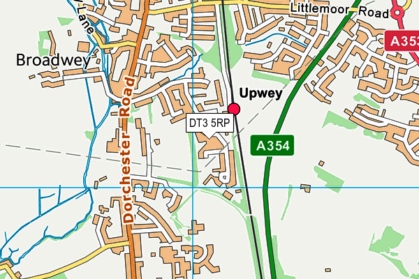 DT3 5RP map - OS VectorMap District (Ordnance Survey) DT3 5RP map - OS VectorMap District (Ordnance Survey)