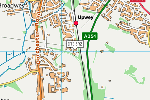 DT3 5RZ map - OS VectorMap District (Ordnance Survey) DT3 5RZ map - OS VectorMap District (Ordnance Survey)