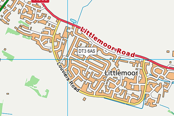 DT3 6AS map - OS VectorMap District (Ordnance Survey) DT3 6AS map - OS VectorMap District (Ordnance Survey)