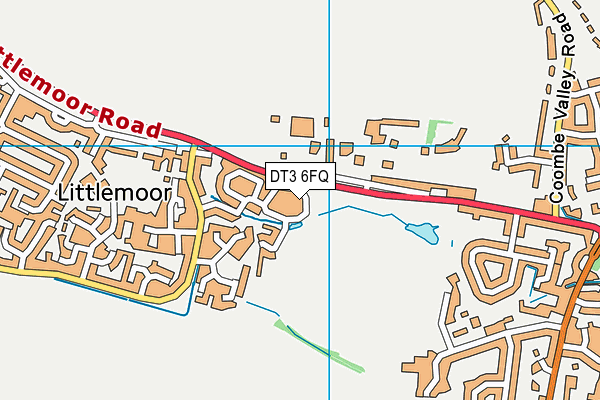 DT3 6FQ map - OS VectorMap District (Ordnance Survey) DT3 6FQ map - OS VectorMap District (Ordnance Survey)