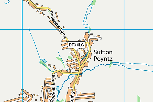 DT3 6LG map - OS VectorMap District (Ordnance Survey) DT3 6LG map - OS VectorMap District (Ordnance Survey)