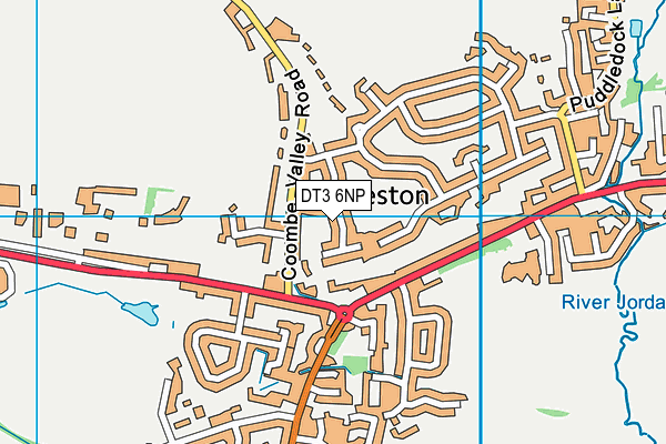 DT3 6NP map - OS VectorMap District (Ordnance Survey) DT3 6NP map - OS VectorMap District (Ordnance Survey)