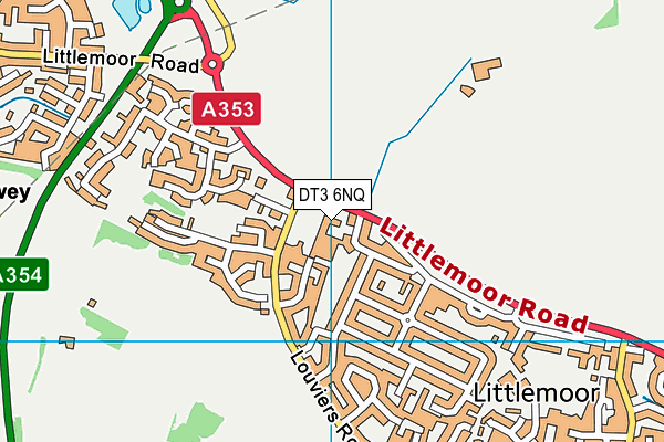 DT3 6NQ map - OS VectorMap District (Ordnance Survey) DT3 6NQ map - OS VectorMap District (Ordnance Survey)