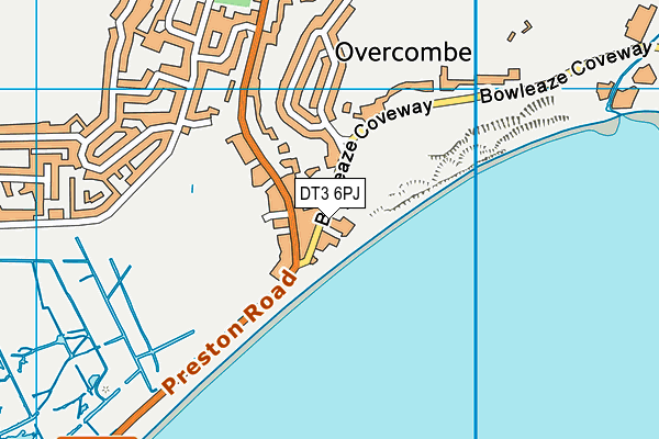 DT3 6PJ map - OS VectorMap District (Ordnance Survey) DT3 6PJ map - OS VectorMap District (Ordnance Survey)