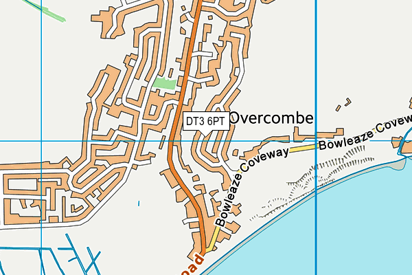 DT3 6PT map - OS VectorMap District (Ordnance Survey) DT3 6PT map - OS VectorMap District (Ordnance Survey)