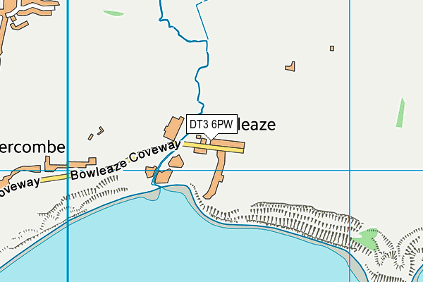 DT3 6PW map - OS VectorMap District (Ordnance Survey) DT3 6PW map - OS VectorMap District (Ordnance Survey)