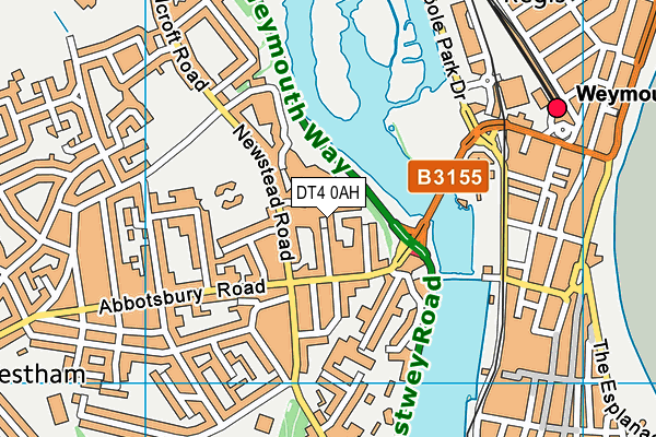 DT4 0AH map - OS VectorMap District (Ordnance Survey) DT4 0AH map - OS VectorMap District (Ordnance Survey)