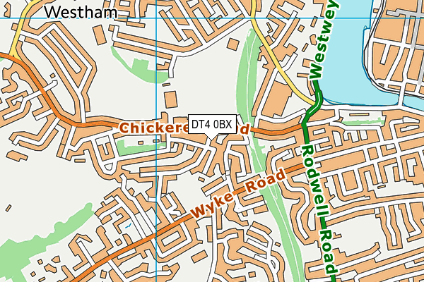DT4 0BX map - OS VectorMap District (Ordnance Survey) DT4 0BX map - OS VectorMap District (Ordnance Survey)