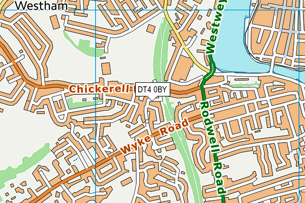 DT4 0BY map - OS VectorMap District (Ordnance Survey) DT4 0BY map - OS VectorMap District (Ordnance Survey)