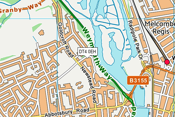 DT4 0EH map - OS VectorMap District (Ordnance Survey) DT4 0EH map - OS VectorMap District (Ordnance Survey)
