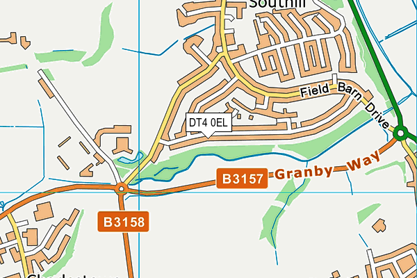 DT4 0EL map - OS VectorMap District (Ordnance Survey) DT4 0EL map - OS VectorMap District (Ordnance Survey)