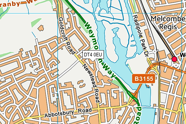 DT4 0EU map - OS VectorMap District (Ordnance Survey) DT4 0EU map - OS VectorMap District (Ordnance Survey)