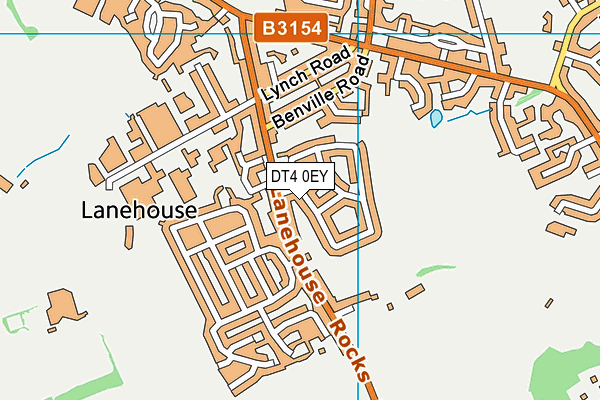 DT4 0EY map - OS VectorMap District (Ordnance Survey) DT4 0EY map - OS VectorMap District (Ordnance Survey)