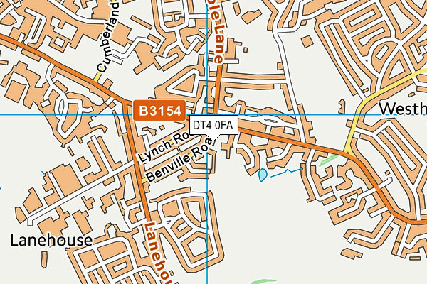 DT4 0FA map - OS VectorMap District (Ordnance Survey) DT4 0FA map - OS VectorMap District (Ordnance Survey)