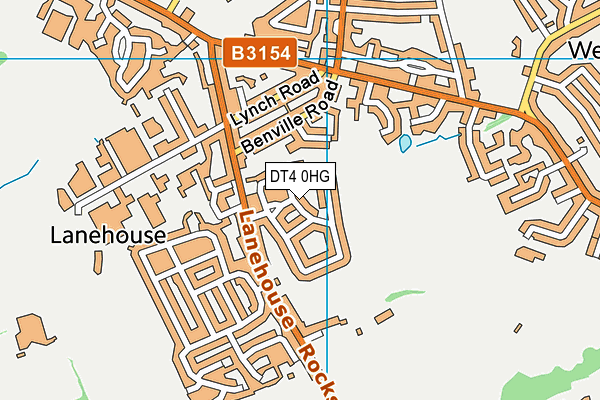 DT4 0HG map - OS VectorMap District (Ordnance Survey) DT4 0HG map - OS VectorMap District (Ordnance Survey)