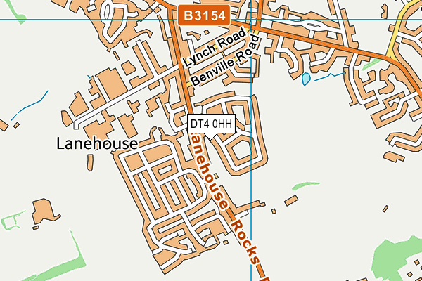 DT4 0HH map - OS VectorMap District (Ordnance Survey) DT4 0HH map - OS VectorMap District (Ordnance Survey)