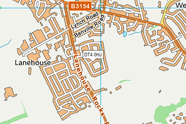 DT4 0HJ map - OS VectorMap District (Ordnance Survey) DT4 0HJ map - OS VectorMap District (Ordnance Survey)