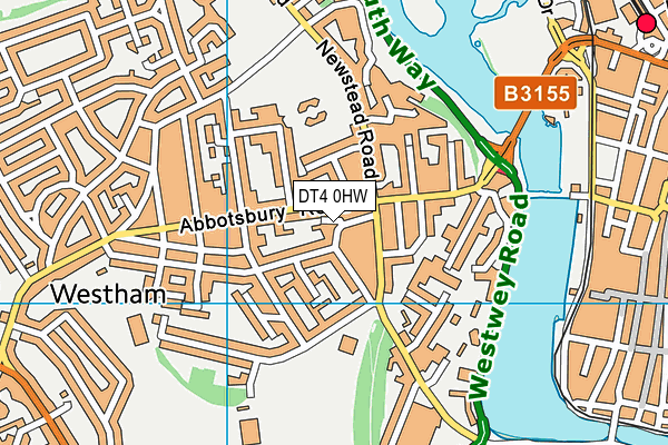 DT4 0HW map - OS VectorMap District (Ordnance Survey) DT4 0HW map - OS VectorMap District (Ordnance Survey)
