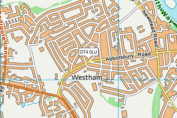 DT4 0LU map - OS VectorMap District (Ordnance Survey) DT4 0LU map - OS VectorMap District (Ordnance Survey)
