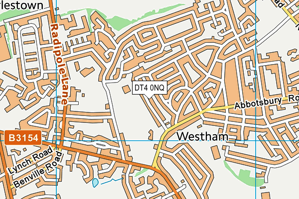 DT4 0NQ map - OS VectorMap District (Ordnance Survey) DT4 0NQ map - OS VectorMap District (Ordnance Survey)