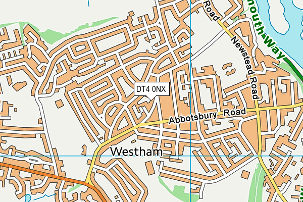DT4 0NX map - OS VectorMap District (Ordnance Survey) DT4 0NX map - OS VectorMap District (Ordnance Survey)