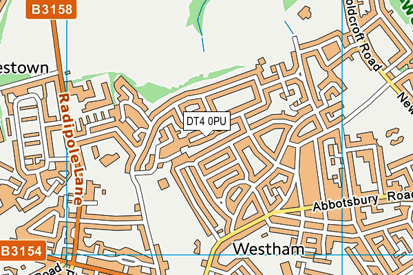DT4 0PU map - OS VectorMap District (Ordnance Survey) DT4 0PU map - OS VectorMap District (Ordnance Survey)