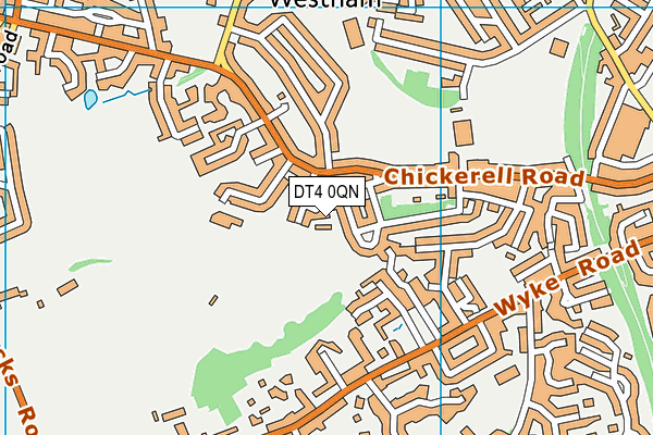 DT4 0QN map - OS VectorMap District (Ordnance Survey) DT4 0QN map - OS VectorMap District (Ordnance Survey)