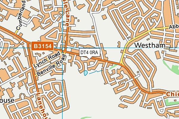 DT4 0RA map - OS VectorMap District (Ordnance Survey) DT4 0RA map - OS VectorMap District (Ordnance Survey)