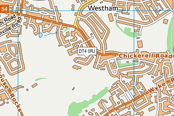 DT4 0RJ map - OS VectorMap District (Ordnance Survey) DT4 0RJ map - OS VectorMap District (Ordnance Survey)