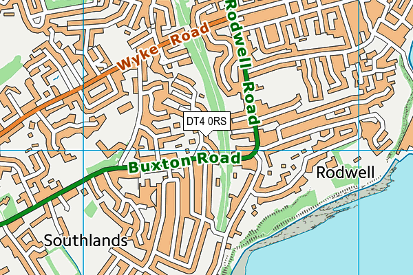 DT4 0RS map - OS VectorMap District (Ordnance Survey) DT4 0RS map - OS VectorMap District (Ordnance Survey)