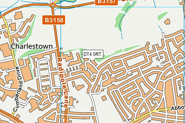 DT4 0RT map - OS VectorMap District (Ordnance Survey) DT4 0RT map - OS VectorMap District (Ordnance Survey)