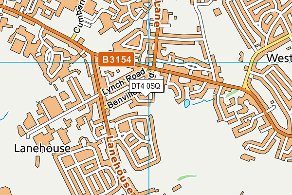 DT4 0SQ map - OS VectorMap District (Ordnance Survey) DT4 0SQ map - OS VectorMap District (Ordnance Survey)