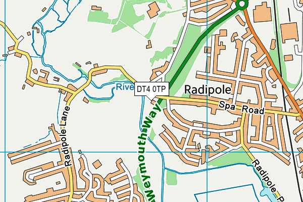 DT4 0TP map - OS VectorMap District (Ordnance Survey) DT4 0TP map - OS VectorMap District (Ordnance Survey)