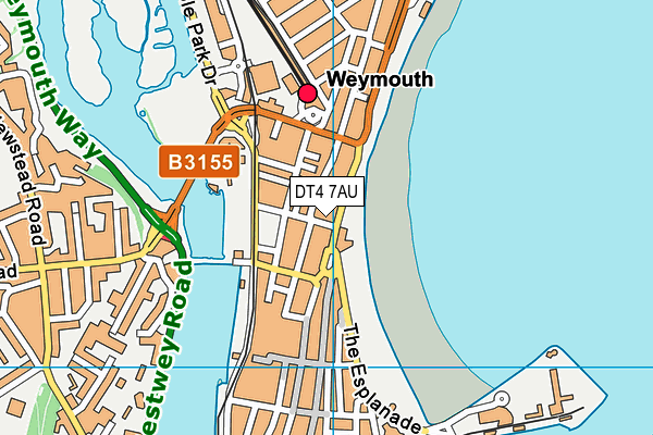DT4 7AU map - OS VectorMap District (Ordnance Survey) DT4 7AU map - OS VectorMap District (Ordnance Survey)