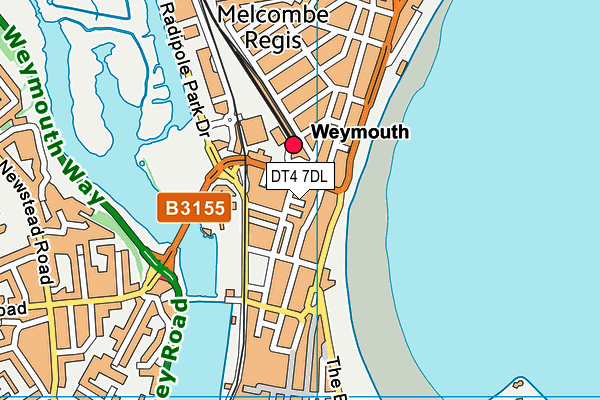 DT4 7DL map - OS VectorMap District (Ordnance Survey) DT4 7DL map - OS VectorMap District (Ordnance Survey)