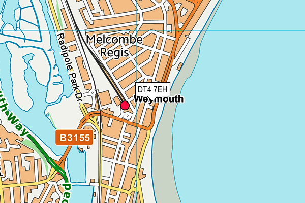 DT4 7EH map - OS VectorMap District (Ordnance Survey) DT4 7EH map - OS VectorMap District (Ordnance Survey)