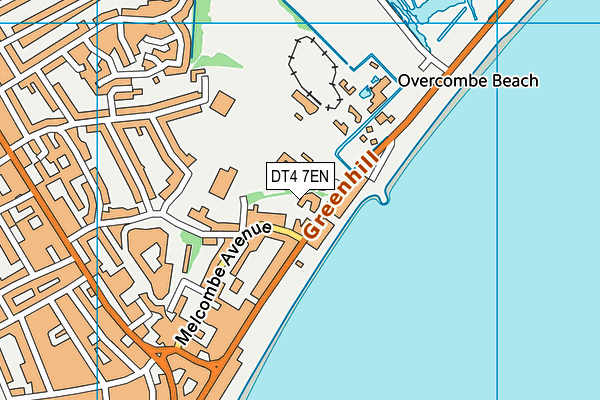 DT4 7EN map - OS VectorMap District (Ordnance Survey) DT4 7EN map - OS VectorMap District (Ordnance Survey)